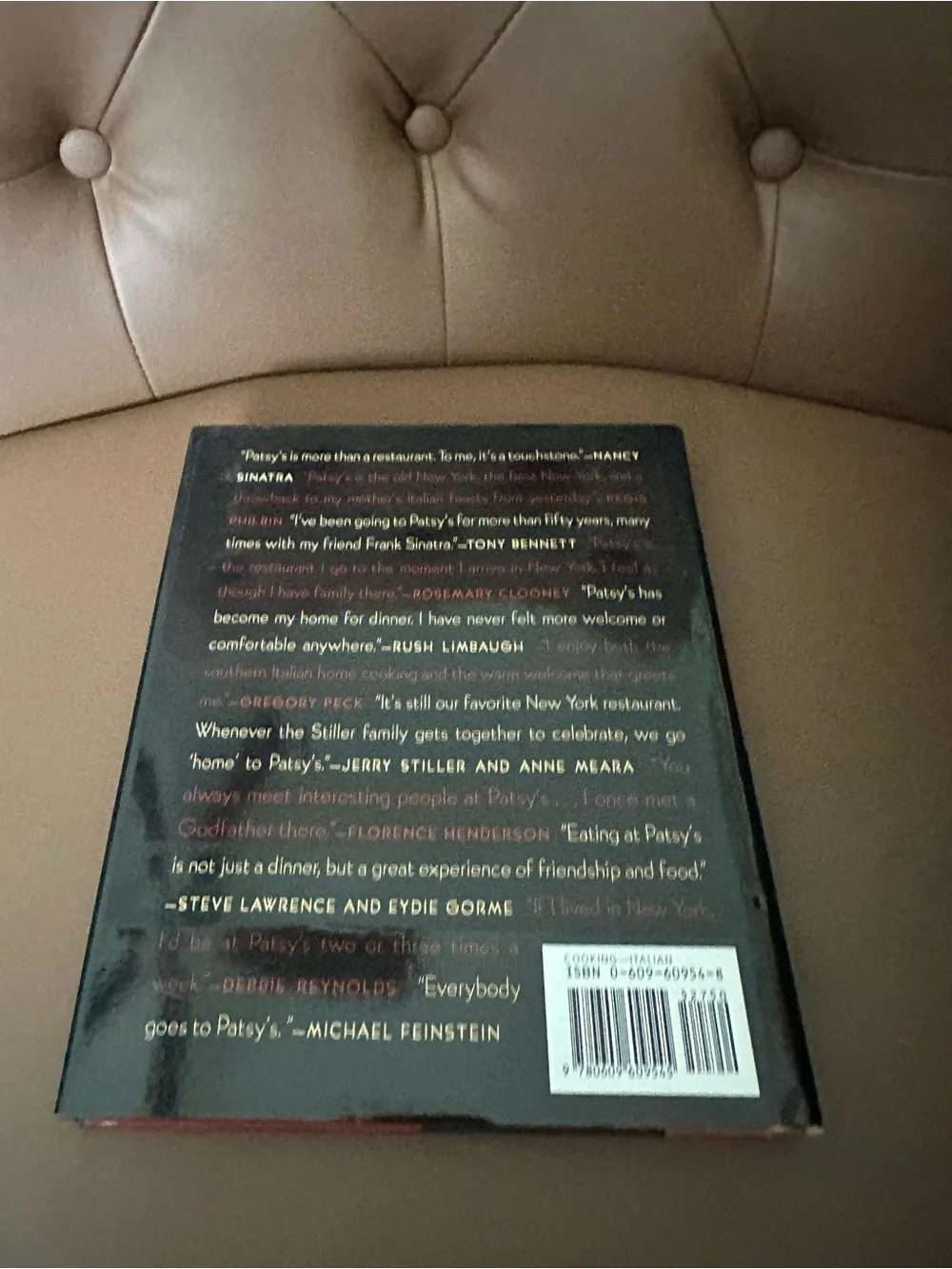 Cookbook — Classic Italian Recipes (Black & Red Cover)